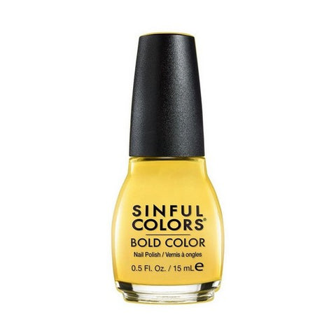 Bold Color Nail Polish 1598 Yolo Yellow 0.5 Oz (Case Of 3) by Sinful Colors
