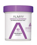 Longwear And Waterproof Eye Makeup Remover Pads 80 Count (Case Of 2) by Almay