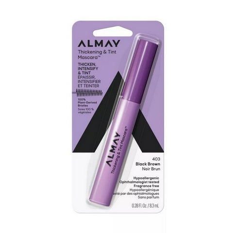 Thickening And Tint Mascara 403 Black Brown 0.28 Oz (Case Of 2) by Almay