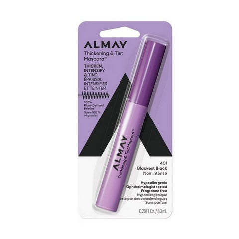 Thickening And Tint Mascara 401 Blackest Black 0.28 Oz (Case Of 2) by Almay