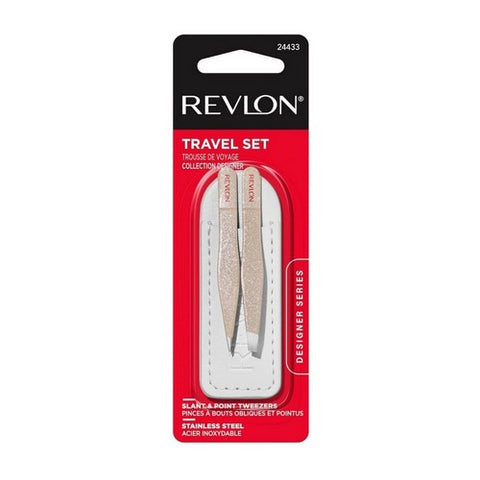 Designer Series Mini Tweezer Set 1 Count (Case Of 6) by Revlon
