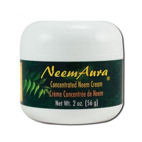 Neemaura, Neem Cream  with Aloe Vera, 2Oz