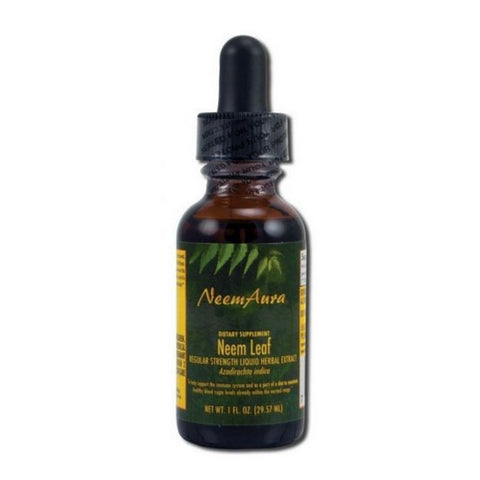 Neemaura, Neem Leaf Extract, Organic, With/ALC1 Oz
