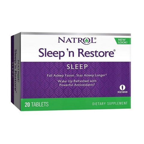 Natrol, Sleep N Restore, 20 Tabs