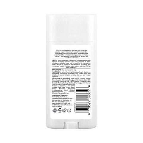 Jason Natural Products, Deodorant Lavender, LAVENDER,STICK, 2.5 OZ