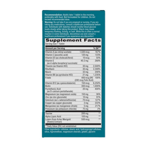 Nature's Way, Alpha Betic Multivitamin Tablets, 30 Count