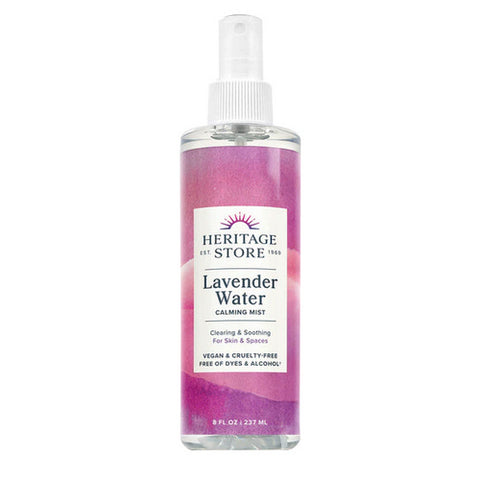 Heritage Store, Flower Water Lavender, 8 Oz