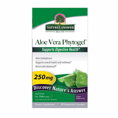 Nature's Answer, Aloe Vera Phytogel, 90 Caps