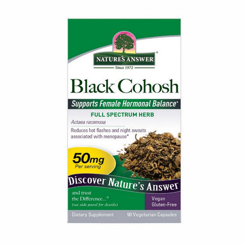 Nature's Answer, Black Cohosh Root, 90 Caps