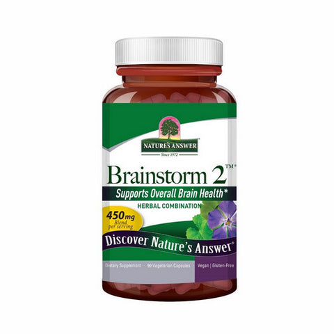 Nature's Answer, Brainstorm - 2, 90 VegCaps