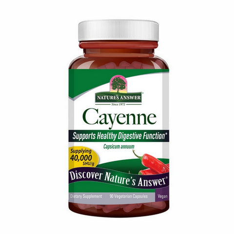 Nature's Answer, Cayenne Pepper Fruit, 90 Caps