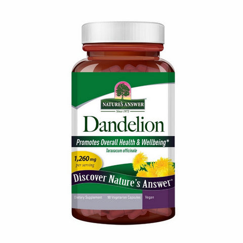 Nature's Answer, Dandelion Root, 1260 MG, 90 Caps