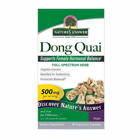 Nature's Answer, Dong Quai, Root 90 Vcaps