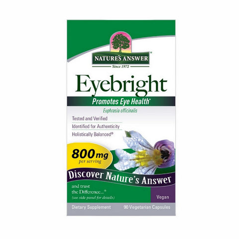 Nature's Answer, Eyebright Herb, 90 Veg Caps
