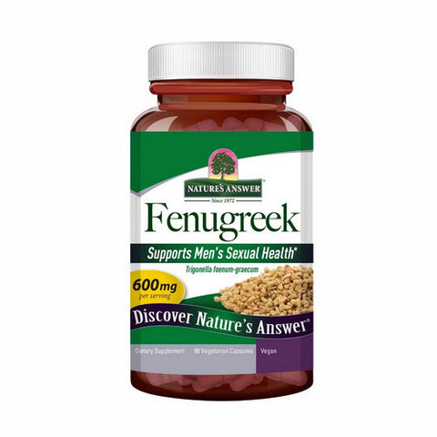 Nature's Answer, Fenugreek Seed, 90 Caps