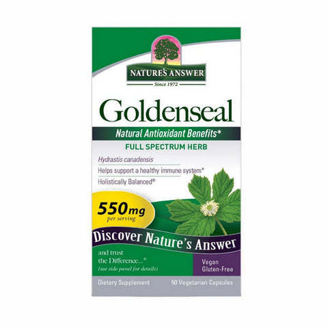 Nature's Answer, Goldenseal Root, 50 Vcaps