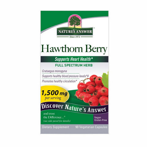 Nature's Answer, Hawthorn Berry, 90 Caps