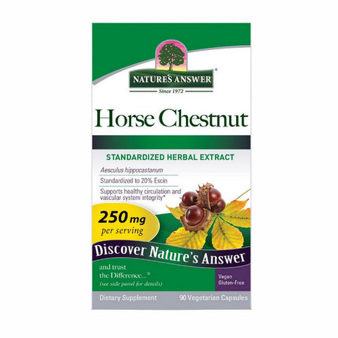 Nature's Answer, Horsechestnut Seed Standardized, 90 VegCaps