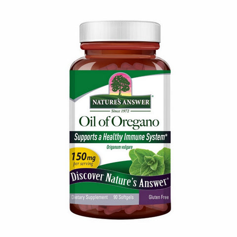 Nature's Answer, Oil Of Oregano, 90 Sftgls