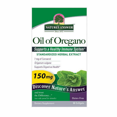 Nature's Answer, Oil Of Oregano, 90 Sftgls