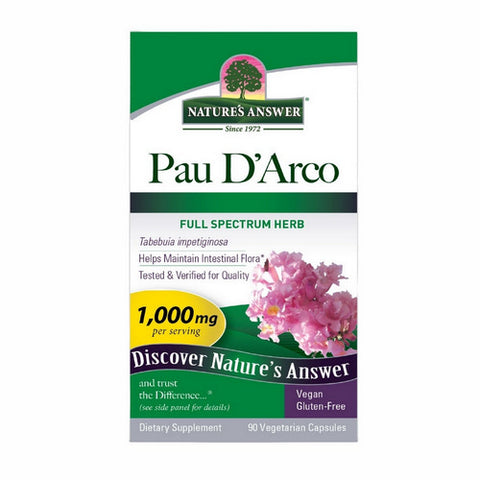 Nature's Answer, Pau DArco, 90 Caps
