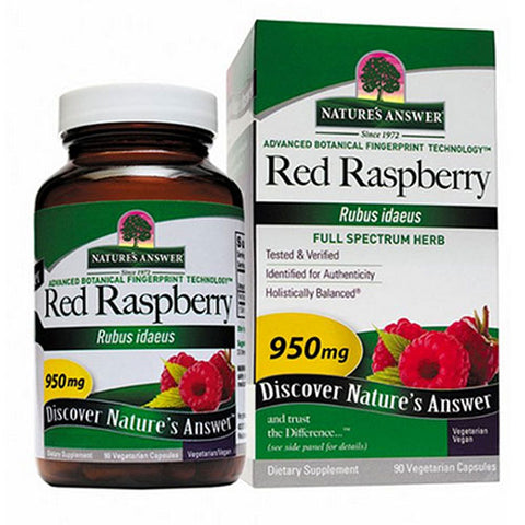 Nature's Answer, Red Raspberry Leaf, 90 Caps