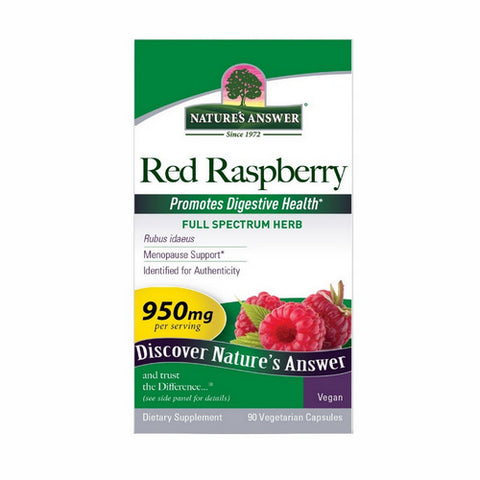 Nature's Answer, Red Raspberry Leaf, 90 Caps