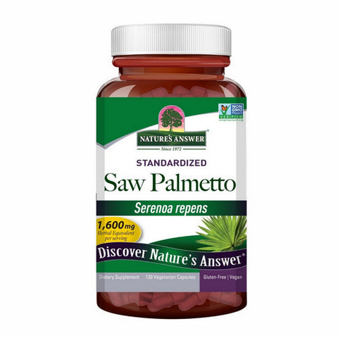 Nature's Answer, Saw Palmetto Berry Extract, 120 Veg Caps