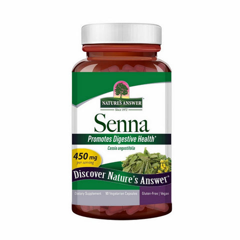 Nature's Answer, Senna Leaf, 90 Caps