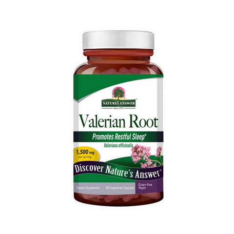 Nature's Answer, Valerian Root, 180 Caps