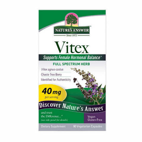 Nature's Answer, Vitex Agnus-Castus (Chastetree Berry), 90 Caps