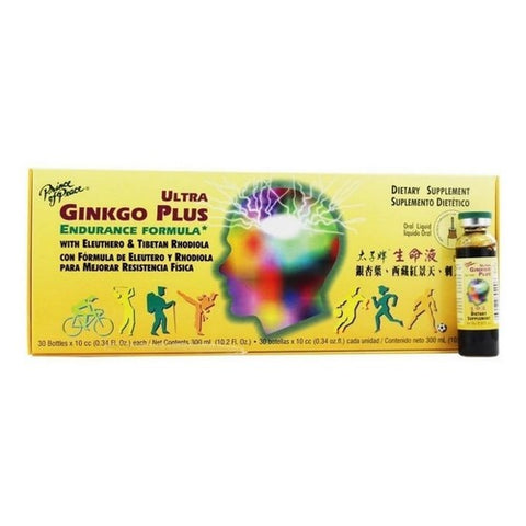 Prince Of Peace, Ultra Ginkgo Plus Endurance Formula, 30 vials