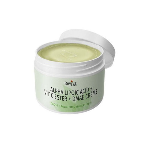 Reviva, Alpha Lipoic Acid, VitC Ester&DMAE Night Cream 2 Oz