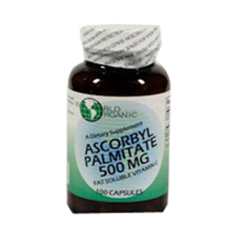 World Organics, Ascorbyl Palmitate, 500 MG, 100 Caps