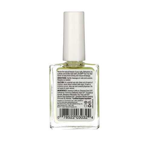 Jason Natural Products, Tea Tree Oil, Nail Saver 0.5 oz