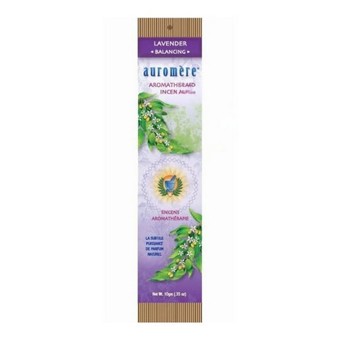 Auromere, Aromatherapy Incense Lavender, 10 Grams