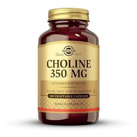 Solgar, Choline, 350 mg, 100 V Caps
