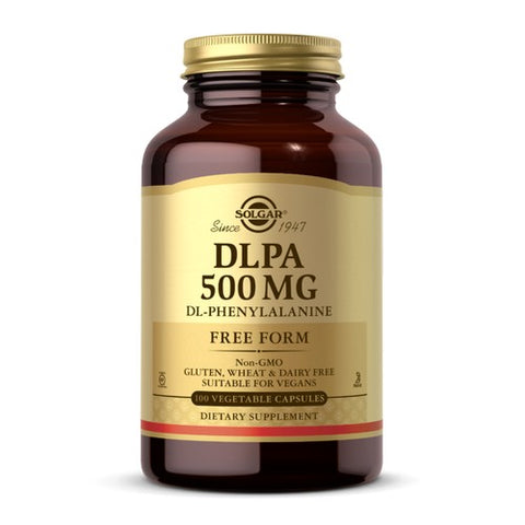 Solgar, DLPA, 500 mg, 100 V Caps
