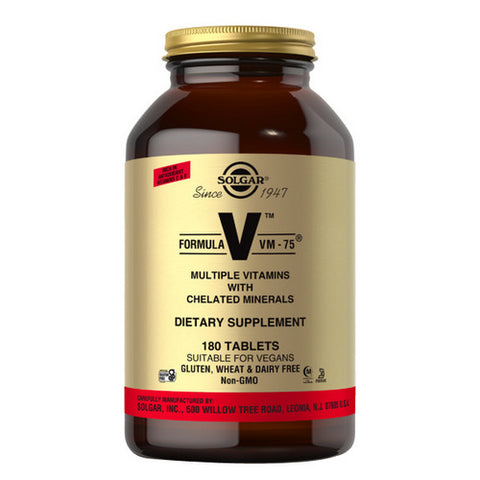 Solgar, Formula VM-75, 180 Tabs
