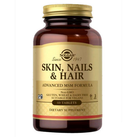 Solgar, Skin - Nails & Hair Tablets, 60 Tabs