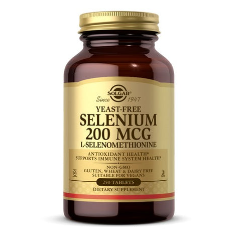 Solgar, Selenium Yeast-Free, 200 Mcg, 250 Tabs