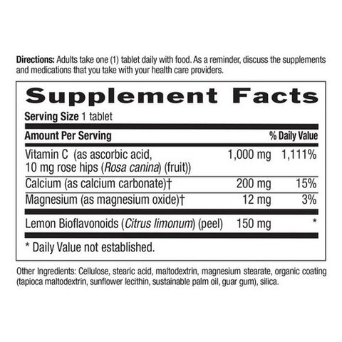 Country Life, Buffered Vitamin C with Bioflavonoids, 1000 MG, 100 Tabs