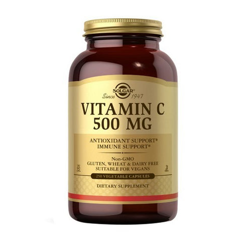 Solgar, Vitamin C, 500 mg, 250 V Caps