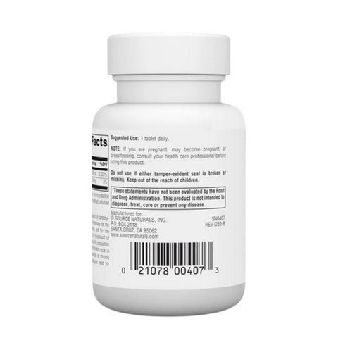 Source Naturals, Vitamin B-1, 100 mg, 100 Tabs