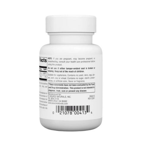 Source Naturals, Vitamin B-6, 100 mg, 100 Tabs