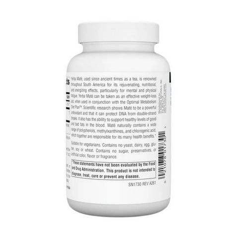 Source Naturals, Yerba Mate, 600 mg, 90 Tabs