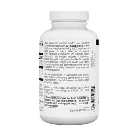 Source Naturals, Activated Quercetin Capsule, 200 Caps