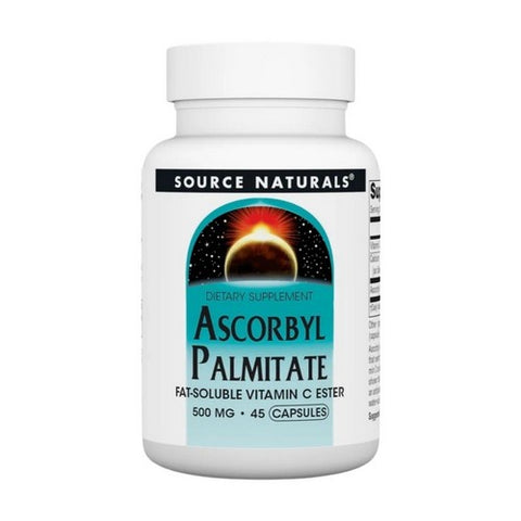 Source Naturals, Ascorbyl Palmitate, 500 mg, 45 Caps