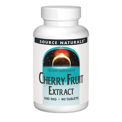 Source Naturals, Cherry Fruit Extract, 500 mg, 90 Tabs