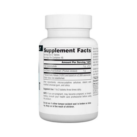 Source Naturals, Cherry Fruit Extract, 500 mg, 90 Tabs